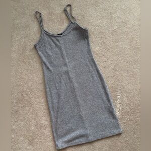 Forever 21 gray knit dress. L